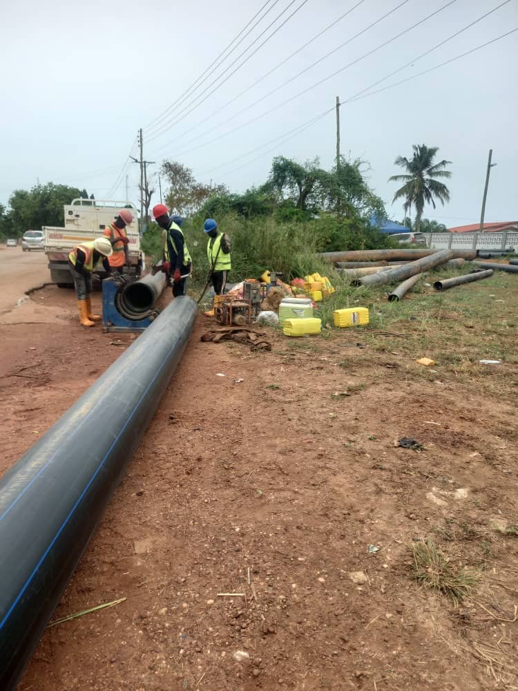 Pipeline engineering work